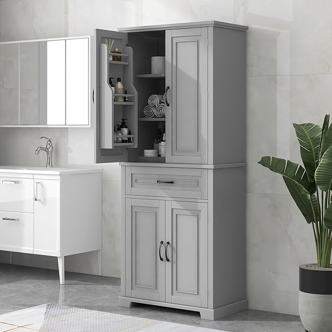 Favfurish 72" Tall Bathroom Storage Cabinet by Favfurish
