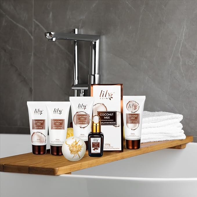 Coconut Vanilla Spa Gift Set for Women Christmas Gifts - Image 5