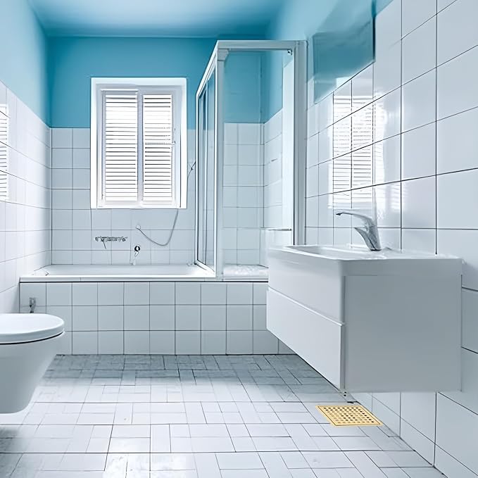 6 Inch Square Shower Floor Drain - Image 6
