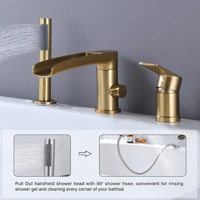TapLong Waterfall Roman Tub Faucet - Image 5