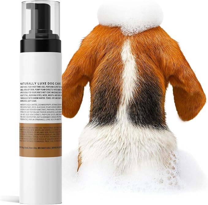 Luxe Foaming Dog Shampoo – Gentle, Moisturizing Pet Wash - Image 9