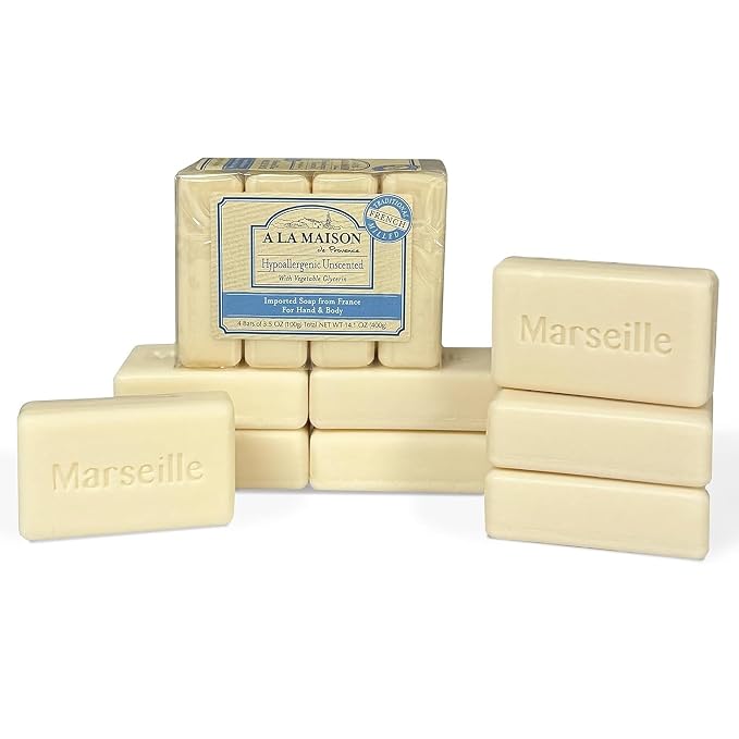 A LA MAISON Hypoallergenic Unscented Bar Soap by ALaMaison