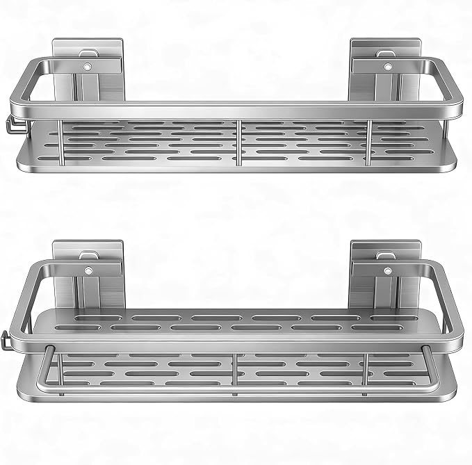 Shower Caddy Adhesive 2Pack by EVALAND