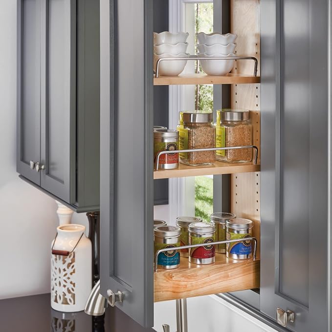 Rev-A-Shelf 8" Pull Out Shelf Organizer - Image 2