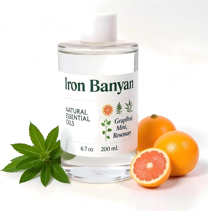 Essential Oil Blends Collection 200ml Aromatherapy Oils by Iron+Banyan