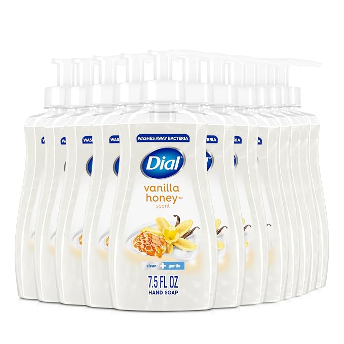 Dial Liquid Hand Soap, Vanilla Honey, 7.5 fl oz by DialSoap