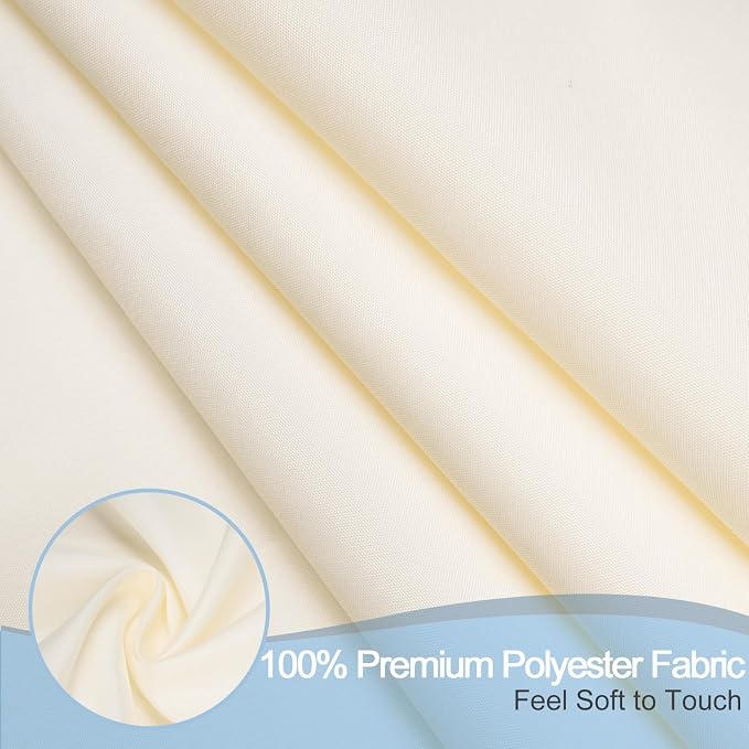 AooHome Fabric Polyester Shower Curtain, Small Size Bathroom Curtain - Image 4