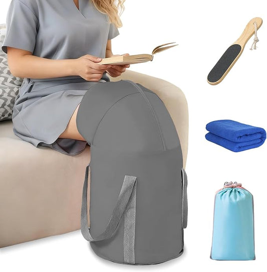 Collapsible Foot Soaking Tub, 2026 Upgraded 5-Layer Insulated Portable Foot by Unknown