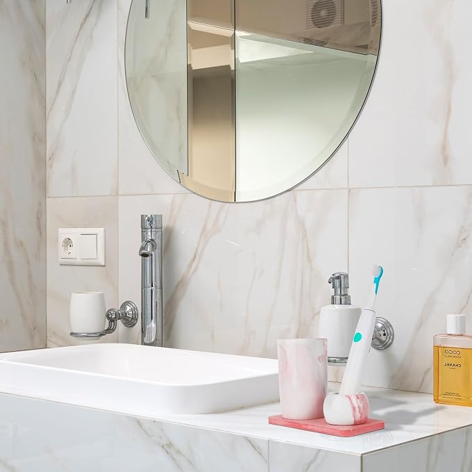 Ceramic Toothbrush Holder & Toothbrush Cup - Image 6