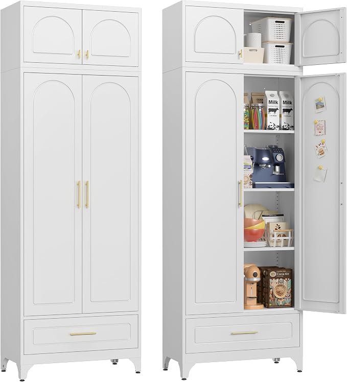 90" Pantry Kitchen Cabinet - Image 9