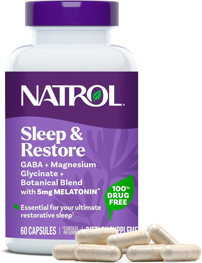 Natrol Sleep & Restore Capsules by Natrol