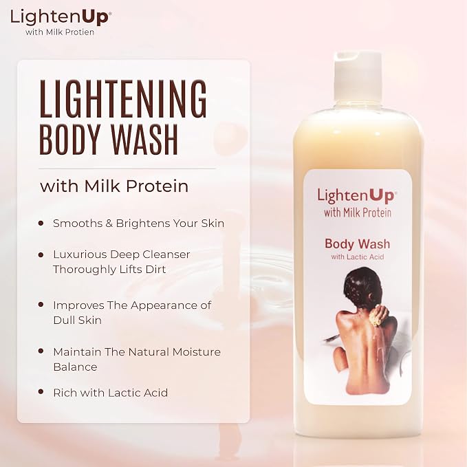 Lighten-Up LightenUp Lactic Acid Body Wash - Image 5
