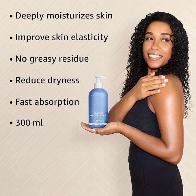 New Miuz Collagen InShower Body Conditioner Natural Post Shower Care Moisturizer - Image 2