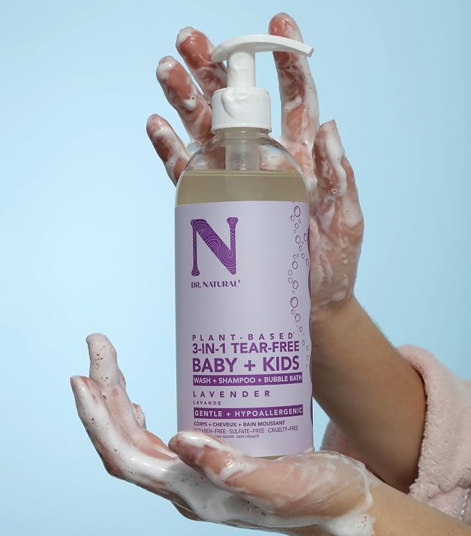 Dr. Natural 3-in-1 Tear-Free Baby Plus Kids Soap - Image 6