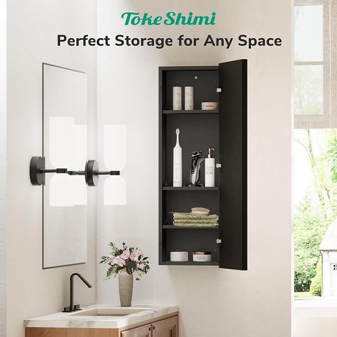 TokeShimi 12x36 Recessed Medicine Cabinet - Image 6
