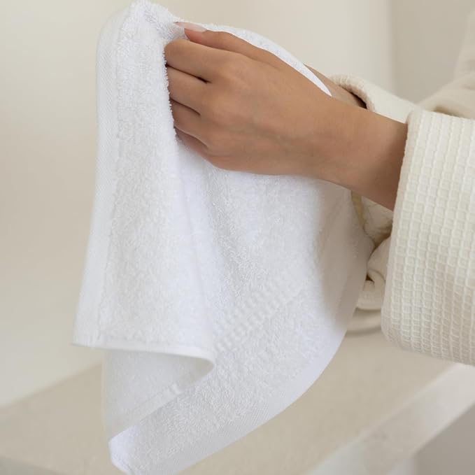 100% Turkish Cotton Towel Set of 6 - Image 3