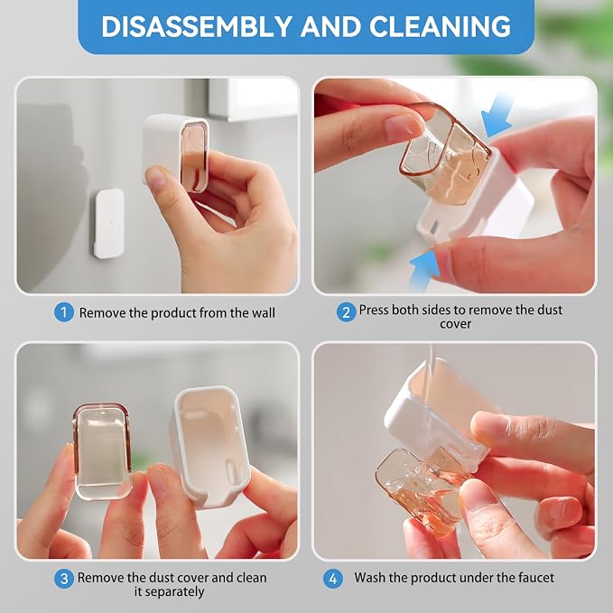 Toothbrush Holders for Bathrooms, Single Toothbrush Dispenser Storage Organizer - Image 7