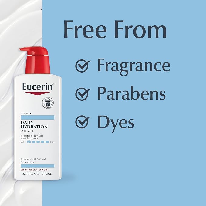 Eucerin Daily Hydration Body Lotion, Unscented Body Lotion - Image 8