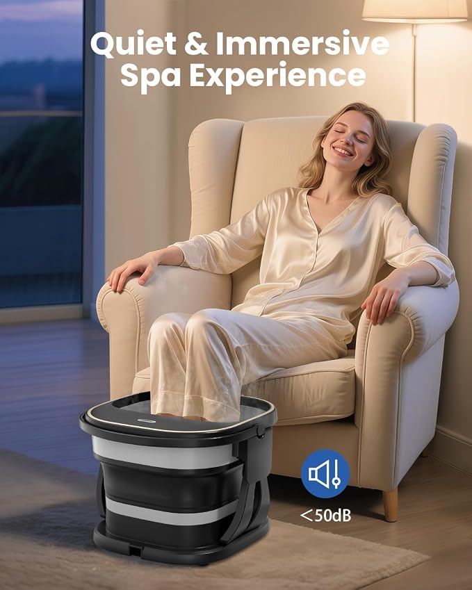 Puboo Collapsible Foot Spa Bath Massager - Image 6