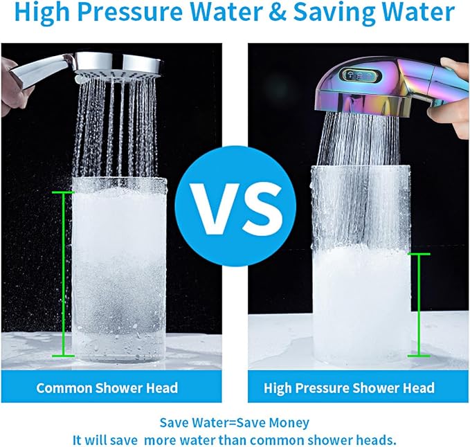 KAIYING Drill-Free High Pressure Handheld Shower Head - Image 4