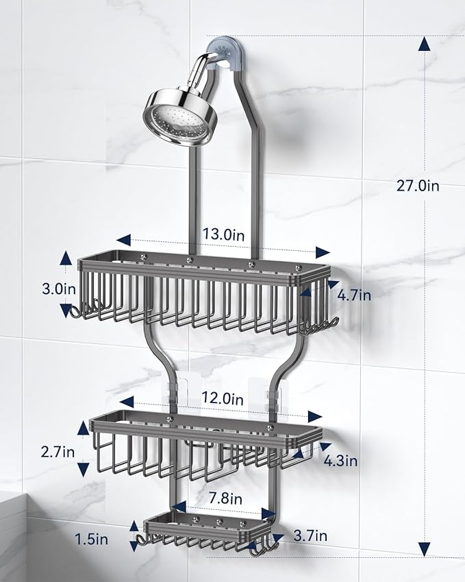 YASONIC Shower Caddy Hanging - Image 8