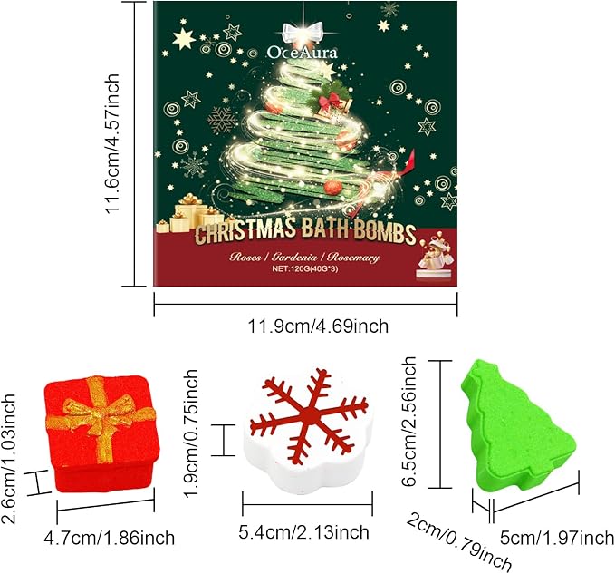Christmas Bath Bombs Set - Image 2
