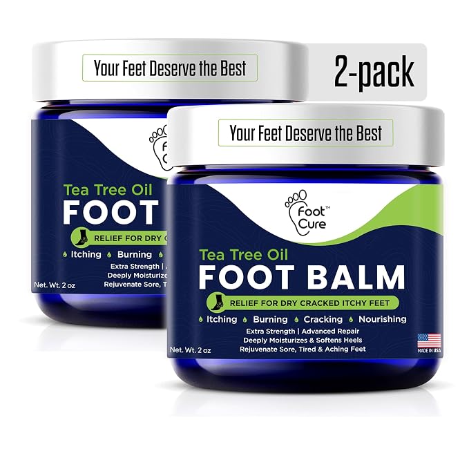 FOOT CURE Tea Tree Oil Balm – Moisturizer by FOOTCURE