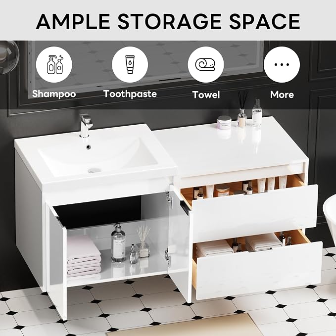 48 inch Floating Bathroom Vanity - Image 3