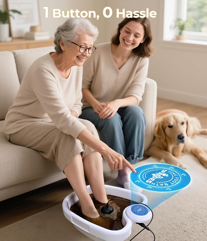 Ionic Foot Detox Machine 3.0, Foot Spa at Home detox, Ion Detox Foot Bath - Image 5