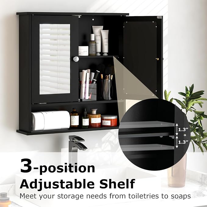Tangkula Bathroom Medicine Cabinet - Image 6