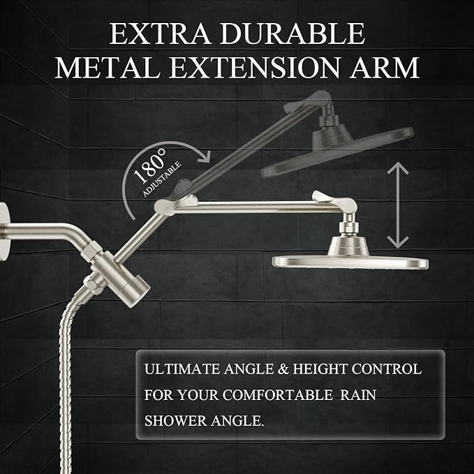Veken 11.8" Rain Shower Head - Image 2