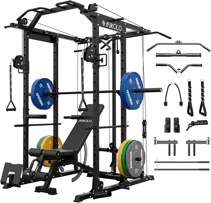Mikolo Power Cage, Power Rack by MADETOBUILDWITHYOU