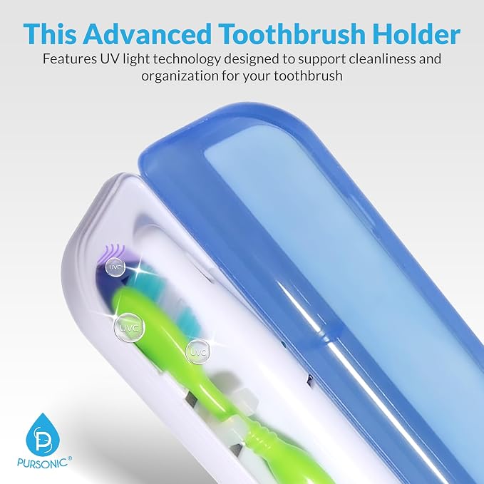 Pursonic Portable UV Toothbrush Sanitizer Case - Image 2