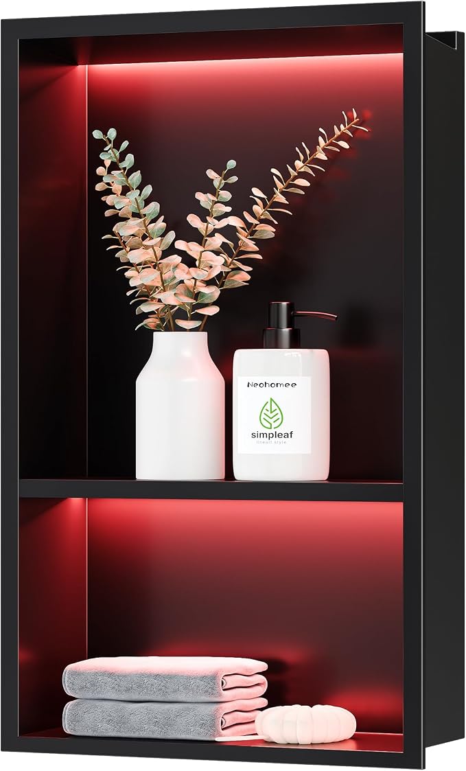 2-Tiers 12x18Inch Wall Niche by Unknown