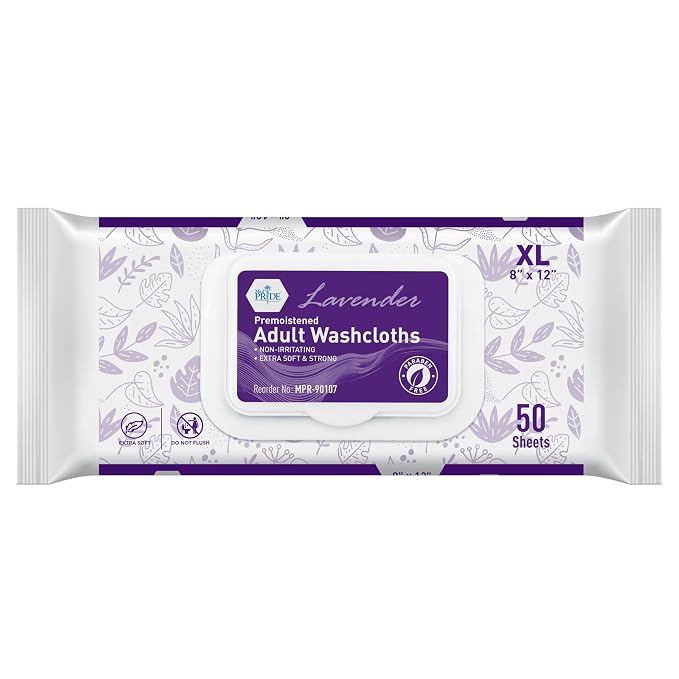 MED PRIDE Premoistened Disposable Washcloths - Image 6
