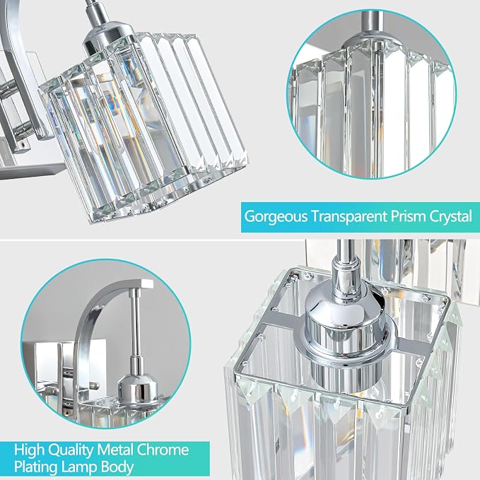 Wall Sconces, Modern Wall Lamp for Bathroom, and Makeup, Easy Installation - Image 5
