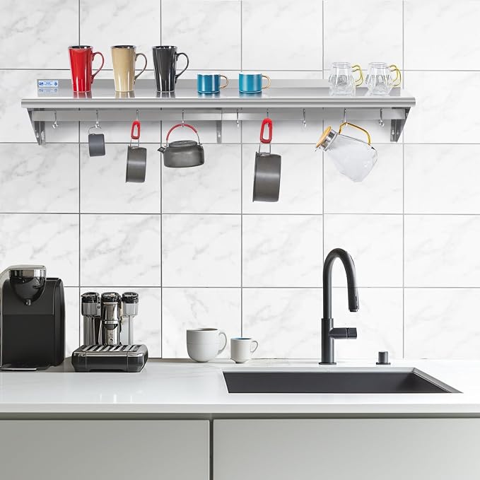 Hally Stainless Steel Shelf - Image 2