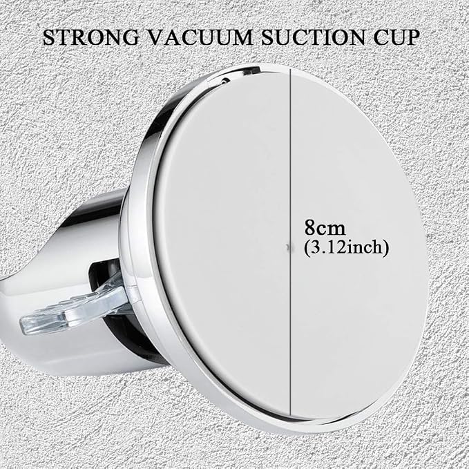 Suction Cup Shower Head Holder for Elderly, Removeable Showerhead Holder for - Image 3
