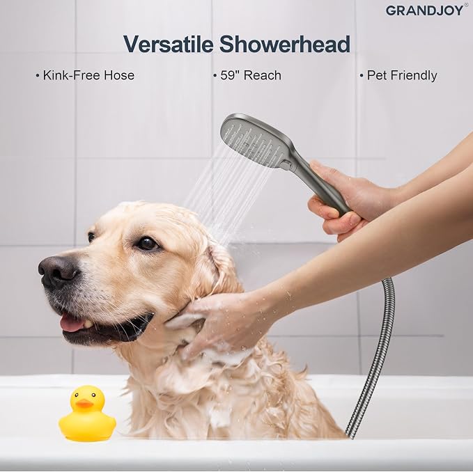 Brushed Nickel 10 Inch Rainfall Shower System - Image 4