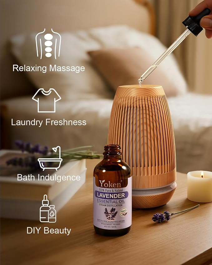 Lavender Essential Oil, 4 Fl Oz, 100% Pure and Natural, Premium Grade Lavender - Image 5