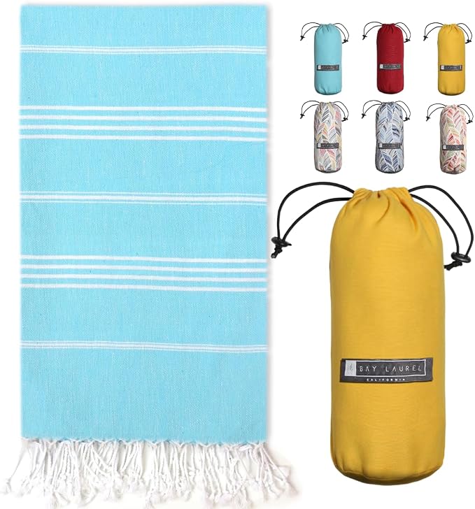 BAY LAUREL Turkish Beach Towel by BayLaurel