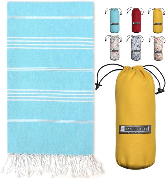 BAY LAUREL Turkish Beach Towel by BayLaurel