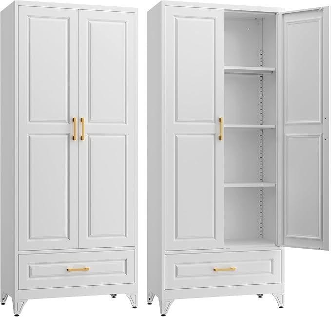 75" Kitchen Pantry Cabinet by Steeloong