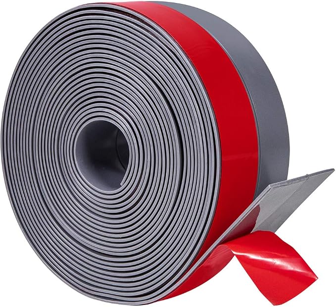 TORRAMI Wide Silicone Weather Stripping 3 inch Width 20 Feet Length, Draft by TORRAMI