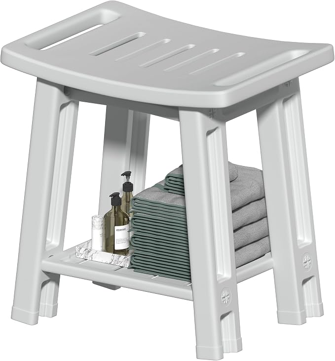 Shower Chair for Inside Shower, 400 lbs Shower Stool by Unknown