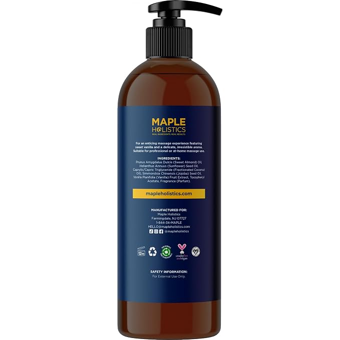 Luxurious Vanilla Massage Oil for Couples - Image 6