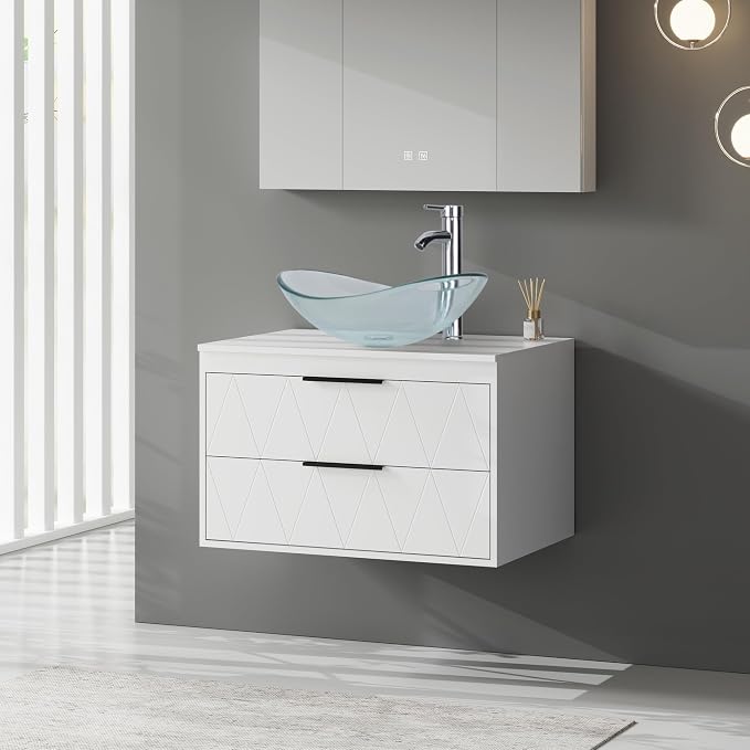 eclife 30" Floating Bathroom Vanities by eclife