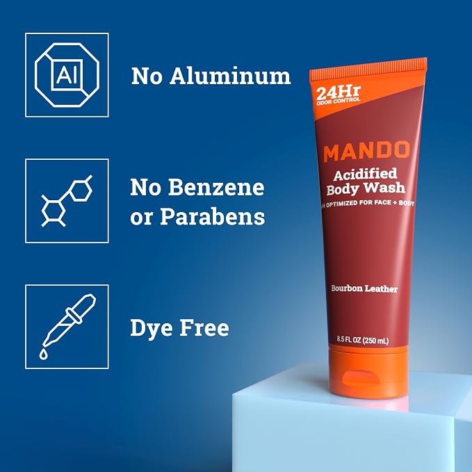 Mando Odor Shield Body Wash - Image 3