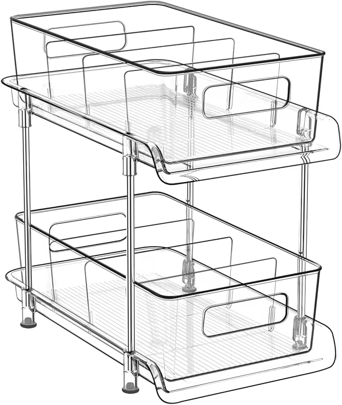 HIHEGD 2 Tier Bathroom Storage by HIHEGD