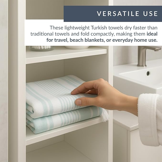 Maisonette Turkish Bath & Beach Towels - Image 4